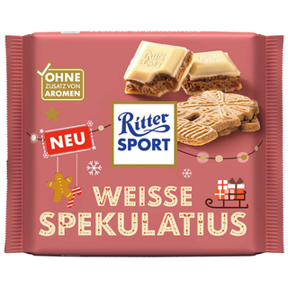 Ritter Sport Winter Edition Weisse Spekulatius - 100g