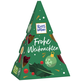 Ritter Sport Christmas Tree Chocolate Gift - 53g