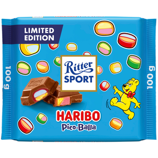 Ritter Sport Haribo Pico Balla Milk Chocolate - 100g