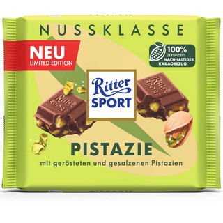 Ritter Sport  Milk & Pistachio Chocolate - 100g