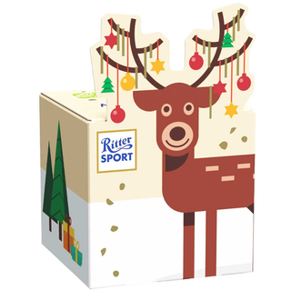 Ritter Sport Reindeer Cube - 83g