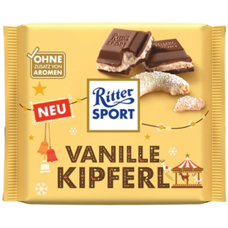 Ritter Sport Winter Edition Vanille Kipferl - 100g