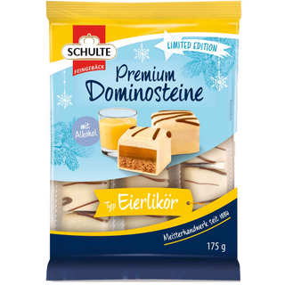 Schulte Dominosteine Eggnog & White Chocolate -175g
