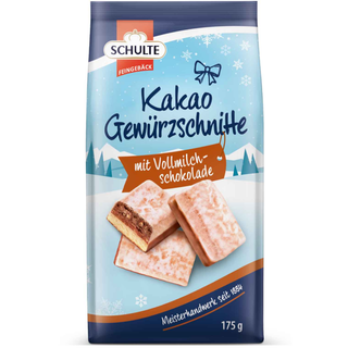 Schulte Kakao Spiced Christmas Slices -175g