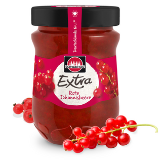Schwartau Extra Red Currant Jam- 340 g