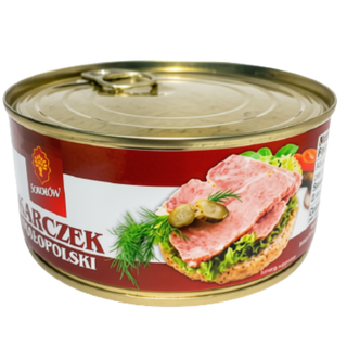 Sokolow Cured Pork Loaf Malopolski Pork Neck ( Karczek Malopolski ) - 10.58 Oz. / 300g