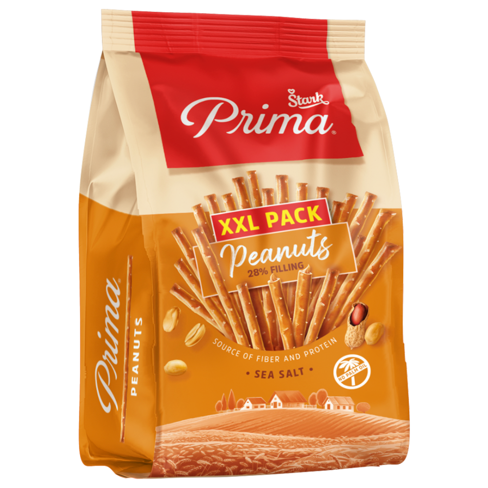 Stark Prima Pretzels Sticks Filled w/ Peanut Cream -230 g – Euro Food Mart