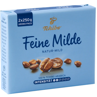 Tchibo Feine Milde Ground Coffee - 500g ( 2 x 250g )