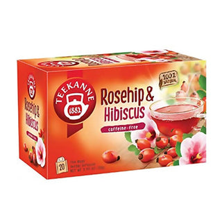 Teekanne Rosehip & Hibiscus Flower Tea -20 tb