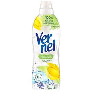 Vernel Naturals Ylang Ylang & Sweetgrass Fabric Softener - 814 ml / 37 WL