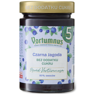 Vortumnus Sugar Free Wild Blueberry 80% Fruit Preserves - 300g