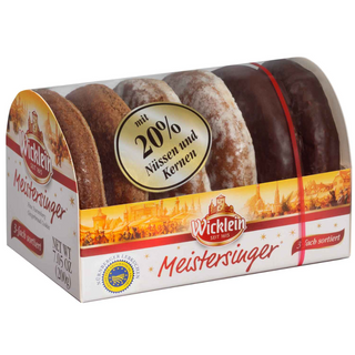 Wicklein Fine Nurenberg Gingerbread 3 Kind- 200g