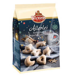 Wicklein Allerlei Soft Glazed Gingerbread Cookies - 200g