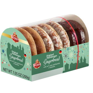 Wicklein Original Nuremberg Gingerbread 3 Kind- 200g