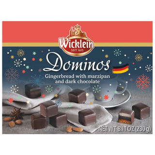 Wicklein Dominos Gingerbreads w/ Marzipan & Dark Chocolate- 230g