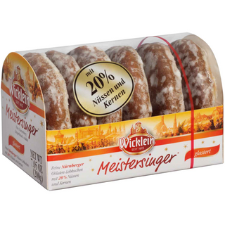 Wicklein Fine Nurenberg Gingerbread Glazed- 200g