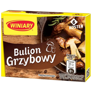 Winiary Mushroom Bouillon Cubes ( Bulion Grzybowy ) -60g / 6 pcs