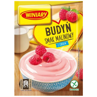 Winiary Raspberry Pudding w/ Sugar - 60g