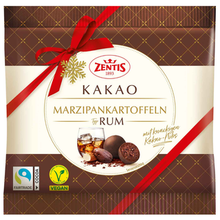 Zentis Marzipan Potatoes Rum w/ Cocoa Nibs - 100g