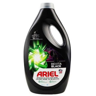 Ariel Revita Black Liquid Detergent - 1700 ml ( 34 WL ) - Euro Food Mart