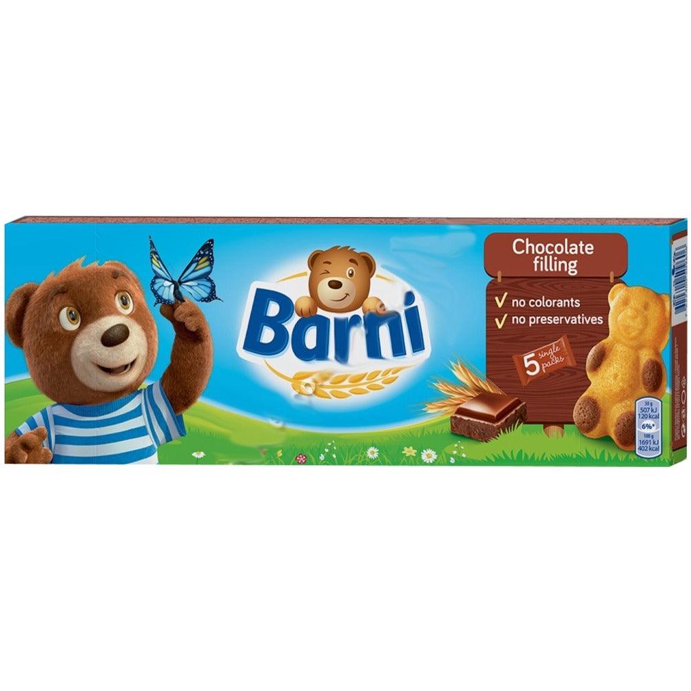 Barn I Barni Chocolate Filled Bear Shaped Mini Cakes - 150 g – Euro Food Mart