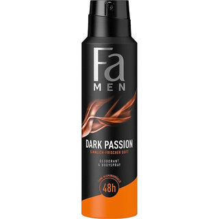 Fa Men Dark Passion Spray Deodorant- 150 ml - Euro Food Mart