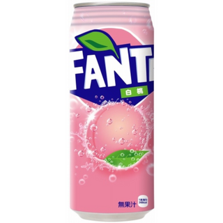 Fanta White Peach ( Japan ) Can - 500 ml