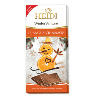 Heidi WinterVenture Orange & Cinnamon Chocolate - 100 g - Euro Food Mart