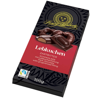 Lambertz Lebkuchen & Dark Chocolate - 100 g - Euro Food Mart