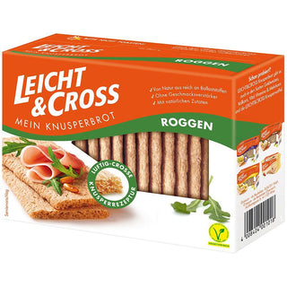 Leicht & Cross Rye Crispbread-125 g - Euro Food Mart