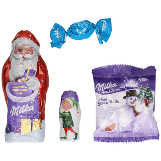 Milka Assorted Christmas Chocolates in Decorated Mug -99 g - Euro Food Mart