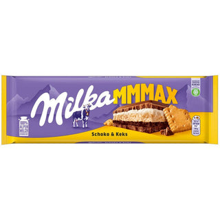 Milka Mmmax Schoko & Keks Chocolate - 300 g - Euro Food Mart