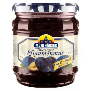 Muehlhaeuser Original Thueringer Plaumenmus ( Plum Butter ) - 450 g - Euro Food Mart