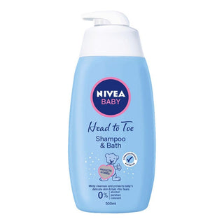 Nivea Baby Head to Toe Soft Shampoo & Bath- 500 ml - Euro Food Mart