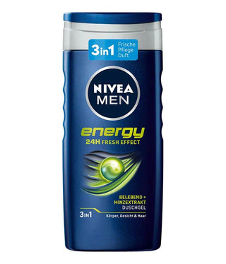 Nivea For Men Energy Extra Fresh Shower Gel - 250 ml - Euro Food Mart