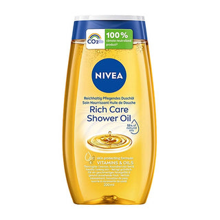 Nivea Rich Care Shower Oil - 200 ml - Euro Food Mart