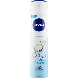 Nivea Spray Deodorant Fresh Blends Coconut - 150 ml - Euro Food Mart