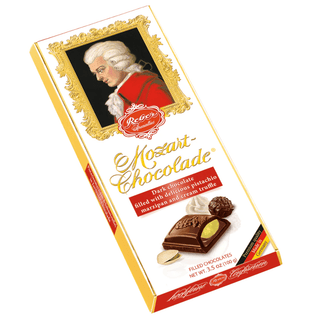 Reber Mozart Dark Chocolate Pistachio - Marzipan & Nougat-100 g - Euro Food Mart