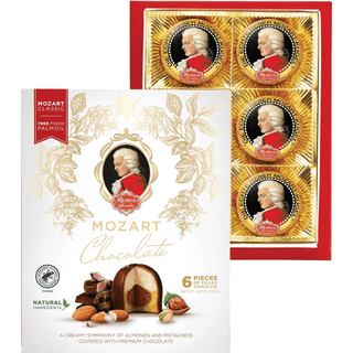 Reber Mozart Kugeln 6 pcs Gift Box-4.2 oz - Euro Food Mart