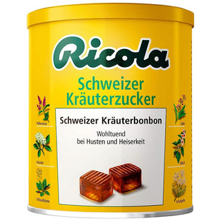 Ricola Original Kraeuterzucker ( Original Herbs ) in Tin - 250 g - Euro Food Mart