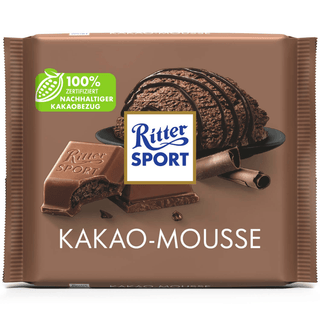 Ritter Sport Milk Cocoa Mousse Chocolate 100 g - Euro Food Mart