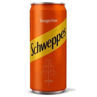 Schweppes Tangerine Carbonated Drink - 330 ml - Euro Food Mart