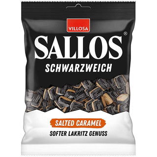 Villosa Sallos Schwarzweich Soft Salted Caramels - 200 g - Euro Food Mart