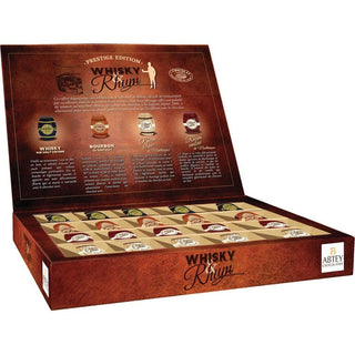 Abtey Chocolatier Prestige Whiskey & Rum Chocolates Barrel Assortment - 200 g - Euro Food Mart