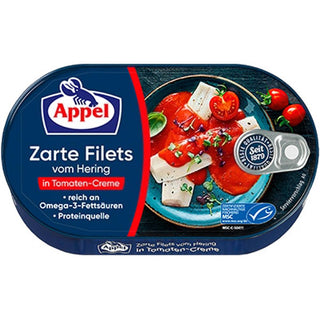 Appel Herring Fillets in Tomato Cream-200g - Euro Food Mart