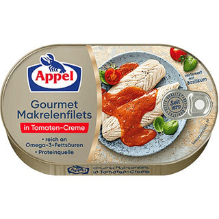 Appel Mackerel Fillets in Tomato -Creme -200g - Euro Food Mart
