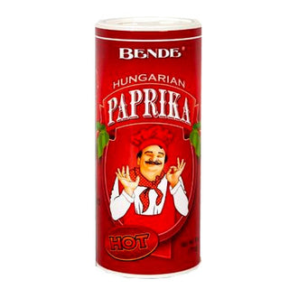 Bende Hungarian Hot Paprika Powder in Can - 6 Oz. - Euro Food Mart