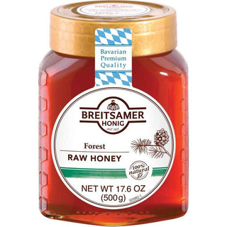Breitsamer Forest Raw Honey - 500 g / 17.6 oz - Euro Food Mart