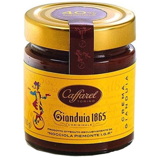 Caffarel Gianduia 1865 Hazelnut Spread Cream -7.4 oz / 210 g - Euro Food Mart