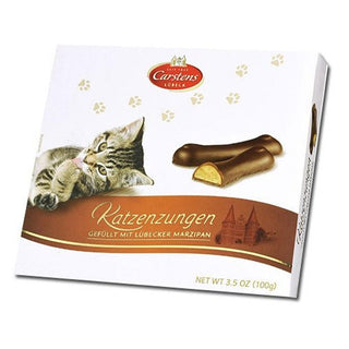 Carstens Marzipan Katzenzungen ( Cat Tongues ) -3.5 oz - Euro Food Mart